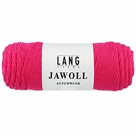 Lang Yarns Jawoll Superwash 184 fuchsia / azalea / donkerroze - Sokkenwol Garen