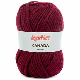 Katia Canada 20 bordeauxrood - Acryl Garen Dik