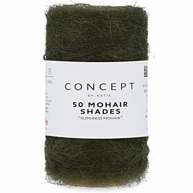 Katia Concept 50 Mohair Shades - 20 donkergroen - Mohair Garen