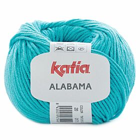 Katia Alabama 20 turquoise - Katoen/Acryl Garen