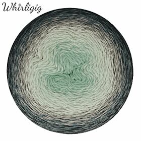 Scheepjes Whirligig 202 grey to blue - Luxe Wol Garencake