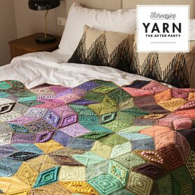 204 scrumptious tiles blanket haakpatroon yarn the after party booklet