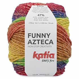 Katia Funny Azteca - 205 avondgloed - Wol/Acryl Garen