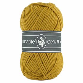 Durable Cosy Fine 2182 ochre / okergeel - Katoen/Acryl Garen