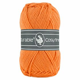 Durable Cosy Fine 2197 mandarin / oranje - Katoen/Acryl Garen