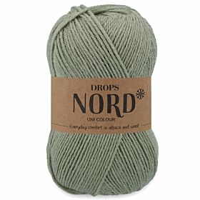 DROPS Nord 24 saliegroen (Uni Colour) - Alpacawol Garen