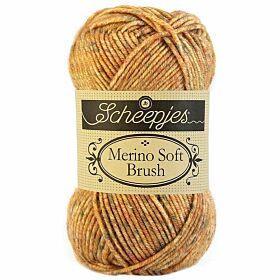 Scheepjes Merino Soft Brush / roestgeel - 251 avercamp - Wol Garen