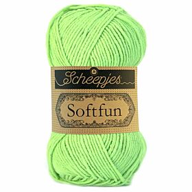 Scheepjes Softfun - 2516 lime - Katoen/Acryl Garen