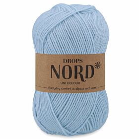 DROPS Nord 26 ijsblauw (Uni Colour) - Wol Garen