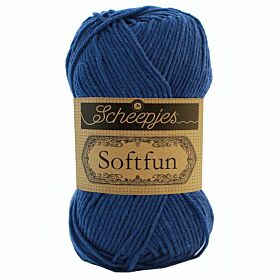 Scheepjes Softfun 2626 marineblauw - Katoen/Acryl Garen