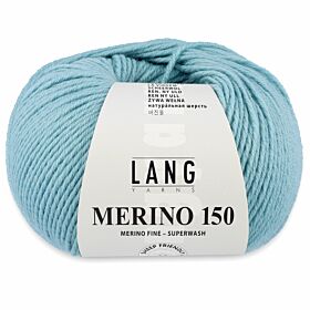 Lang Yarns Merino 150 - 273 donker mint - Merinowol Garen