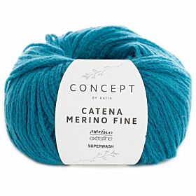 Katia Concept Catena Merino Fine - 277 donkerturquoise - Garen