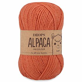 DROPS Alpaca 2915 dusty orange (Uni Colour) - Wol Garen