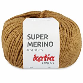 Katia Super Merino - 35 zandgeel - Wol/Acryl Garen