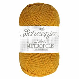 Scheepjes Metropolis 36 tehran / goud - Merino Sokkengaren