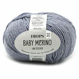 Drops Baby Merino 37 licht lavendel / lichtpaars / violet (Mix) - Wol Garen