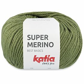 Katia Super Merino - 37 lichtgroen - Wol/Acryl Garen