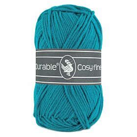 Durable Cosy Fine 371 turquoise - Katoen/Acryl Garen