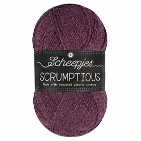 Scheepjes Scrumptious 375 Ube Halaya / wijnrood - Gerecycled polyester/acryl garen