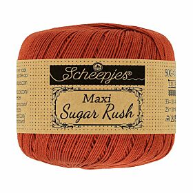 Scheepjes Maxi Sugar Rush 388 rust - Katoen Garen