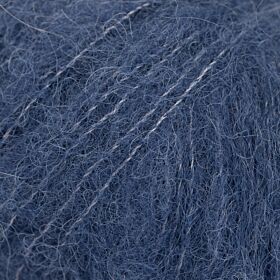 DROPS Brushed Alpaca Silk Uni Colour - 39 marineblauw - Wol Garen 1