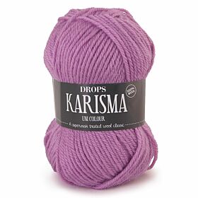 DROPS Karisma Uni Colour - 40 licht oudroze - Wol & Garen