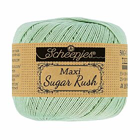 Scheepjes Maxi Sugar Rush 402 silver green - Katoen Garen