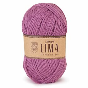 DROPS Lima Uni Colour - 4088 orchidee / violet - Wol & Garen