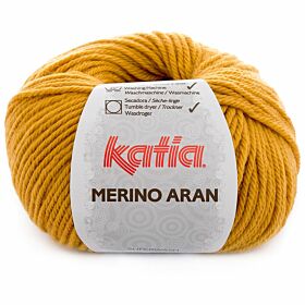 Katia Merino Aran 41 mosterdgeel / okergeel - Merinogaren