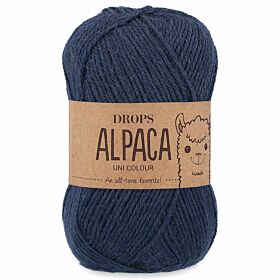 DROPS Alpaca 4305 donker indigo (Uni Colour) - Wol Garen