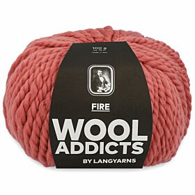 WoolAddicts Fire 48 roos - Merinowol Garen