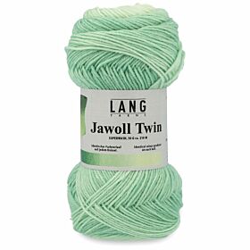 Lang Yarns Jawoll Twin 508 lente / groen - Sokkenwol Garen