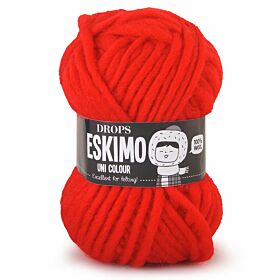 DROPS Snow / Eskimo Uni Colour - 56 kerstrood - Wol & Garen