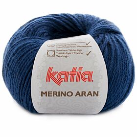 Katia Merino Aran 57 nachtblauw / donkerblauw - Merinogaren