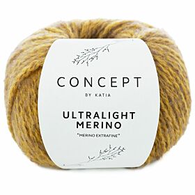 Katia Concept Ultralight Merino - 57 oker-reebruin - Garen