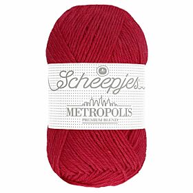 Scheepjes Metropolis 58 bordeaux - Merino Sokkengaren