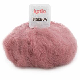 Katia Ingenua 59 donker oudroze - Mohair Garen