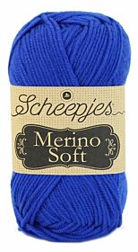 Scheepjes Merino Soft - 611 mondrianblauw - Wol Garen