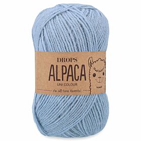 DROPS Alpaca 6205 lichtblauw (Uni Colour) - Wol Garen
