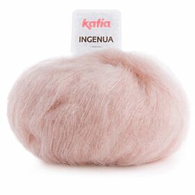 Katia Ingenua 63 poederroze - Mohair Garen