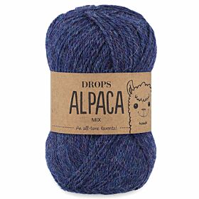 DROPS Alpaca 6360 maneschijnblauw (mix) - Wol Garen