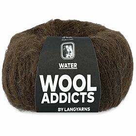 WoolAddicts Water 67 donkerbruin - Alpacawol Garen