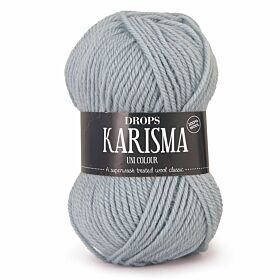 DROPS Karisma Uni Colour - 69 licht grijsgroen - Wol & Garen