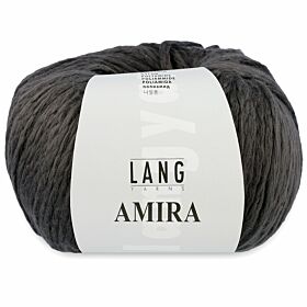 Lang Yarns Amira 70 antracietgrijs - Katoen Garen