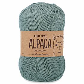 DROPS Alpaca 7139 mineraalblauw (Uni Colour) - Wol Garen