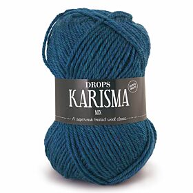 DROPS Karisma Mix - 73 petrol - Wol & Garen