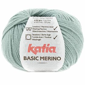 Katia Basic Merino - 80 saliegroen - Wol/Acryl Garen