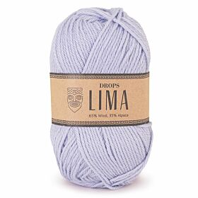DROPS Lima Uni Colour - 8112 ijsblauw - Wol & Garen