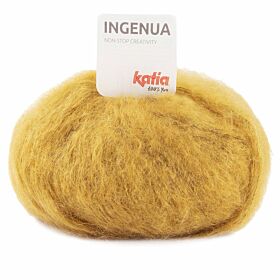 Katia Ingenua 82 mosterdgeel - Mohair Garen