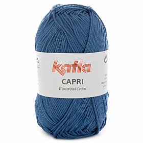 Katia Capri 82155 medium blauw / denimblauw - Katoen Garen